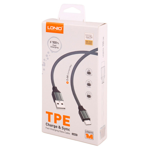 کابل شارژ آیفون از برند LDNIO